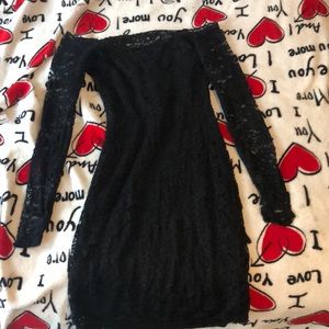 Off the shoulder dress